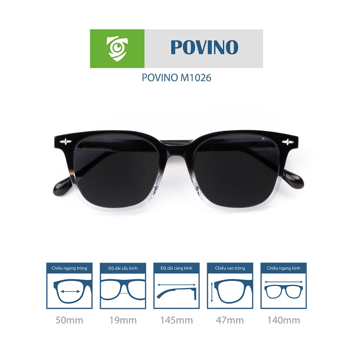 Kính mát POVINO SM1026 - Ảnh 9