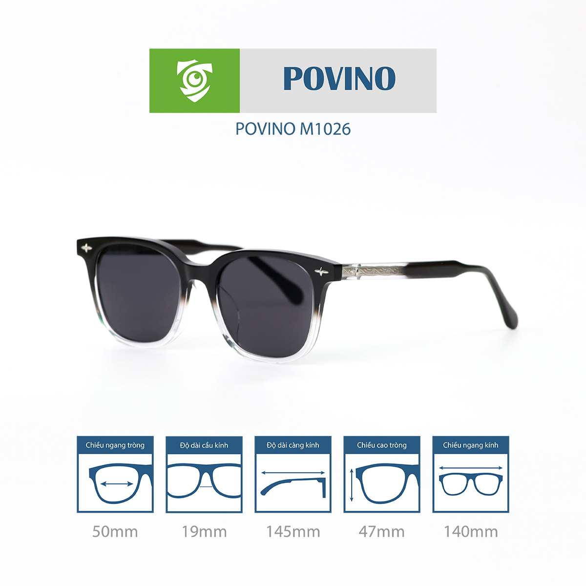 Kính mát POVINO SM1026 - Ảnh 10