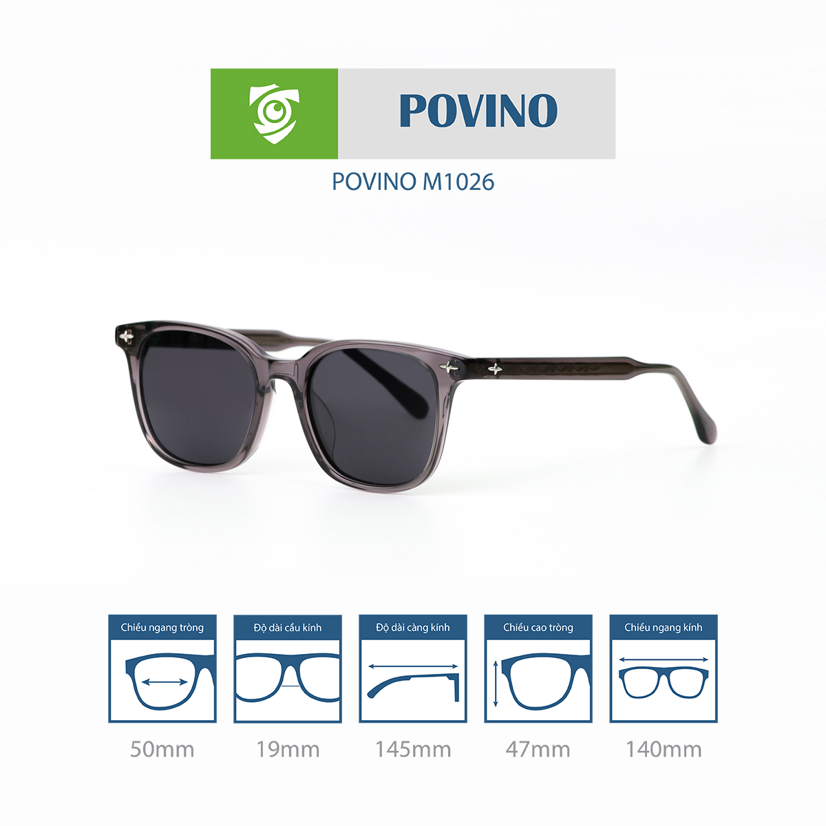 Kính mát POVINO SM1026 - Ảnh 4