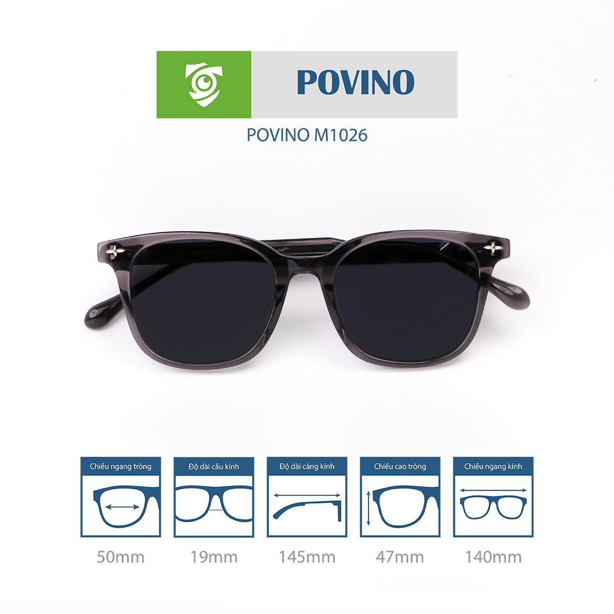 Kính mát POVINO SM1026 - Ảnh 5