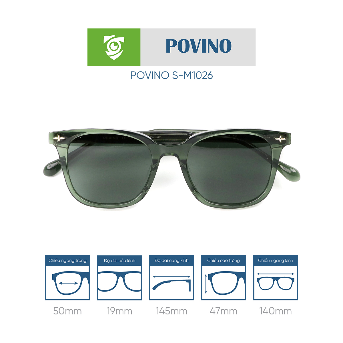 Kính mát POVINO SM1026 - Ảnh 7