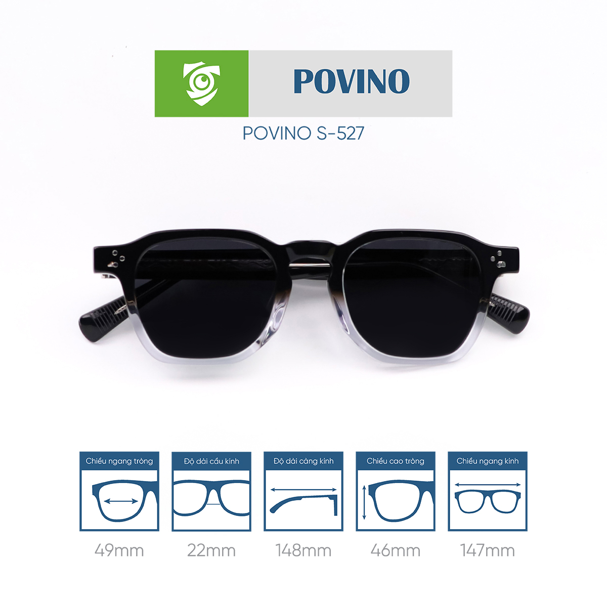 Kính mát POVINO S527
