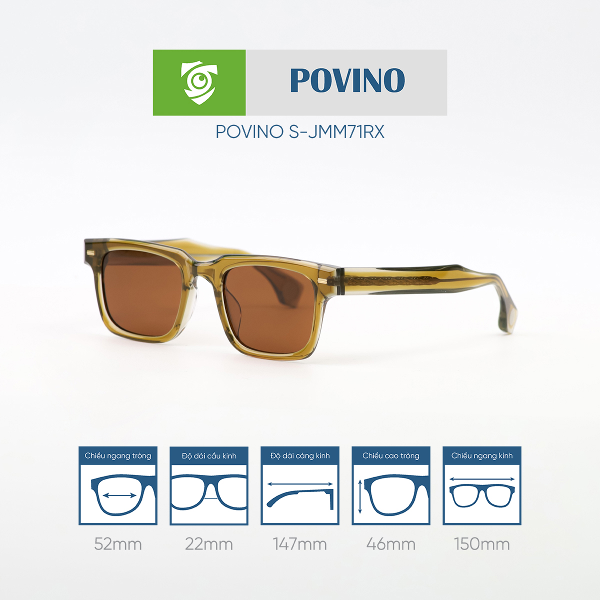 Kính mát POVINO SJMM71RX - Ảnh 3