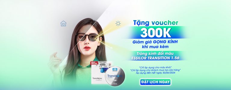 Tròng Kính Essilor Transitions Classic 1.56