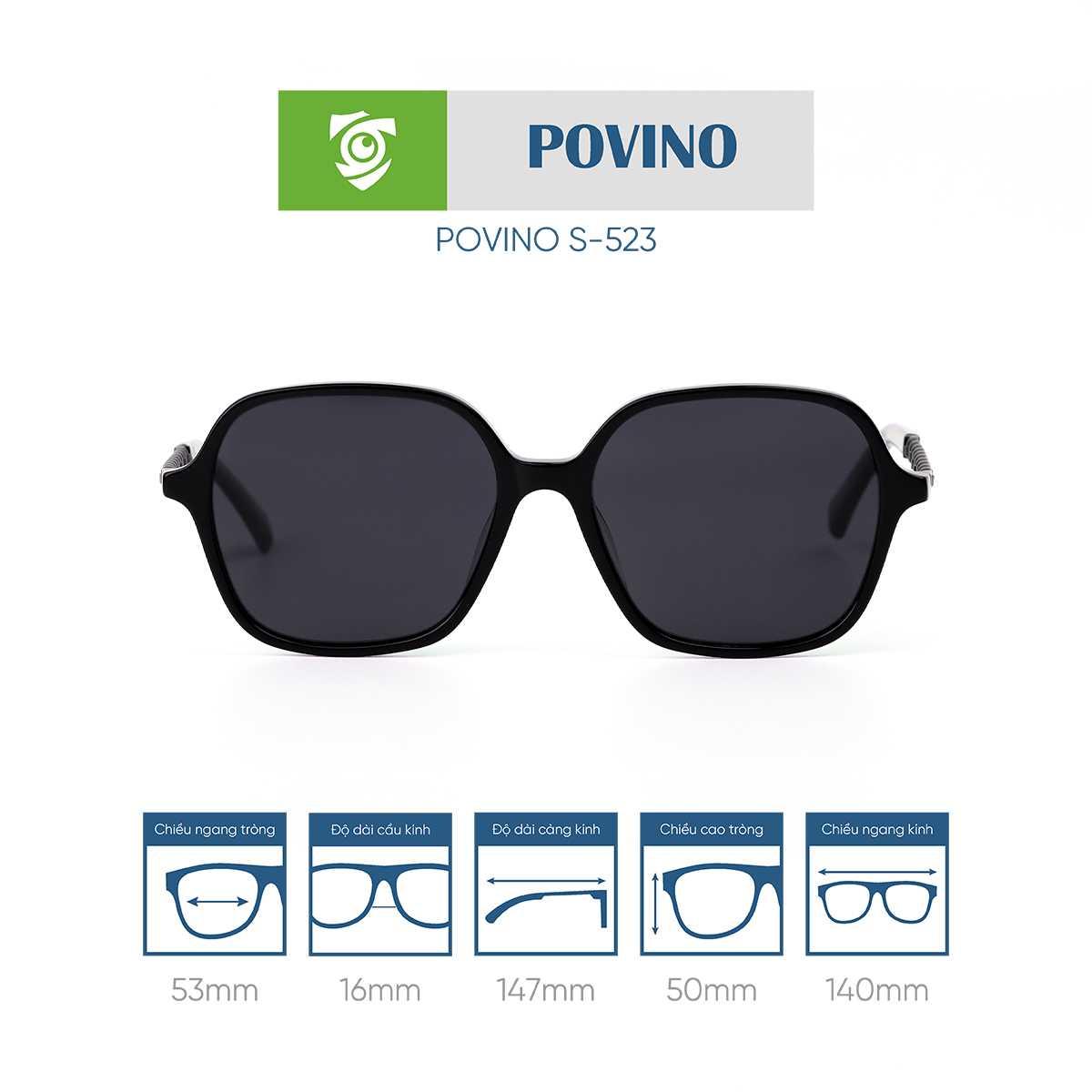 Kính mát POVINO S523