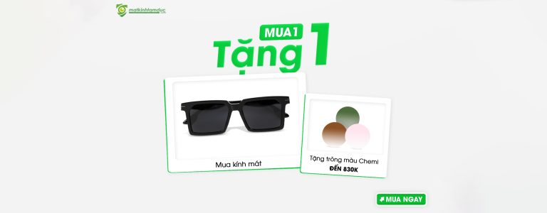 Kính mát mua 1 tặng 1