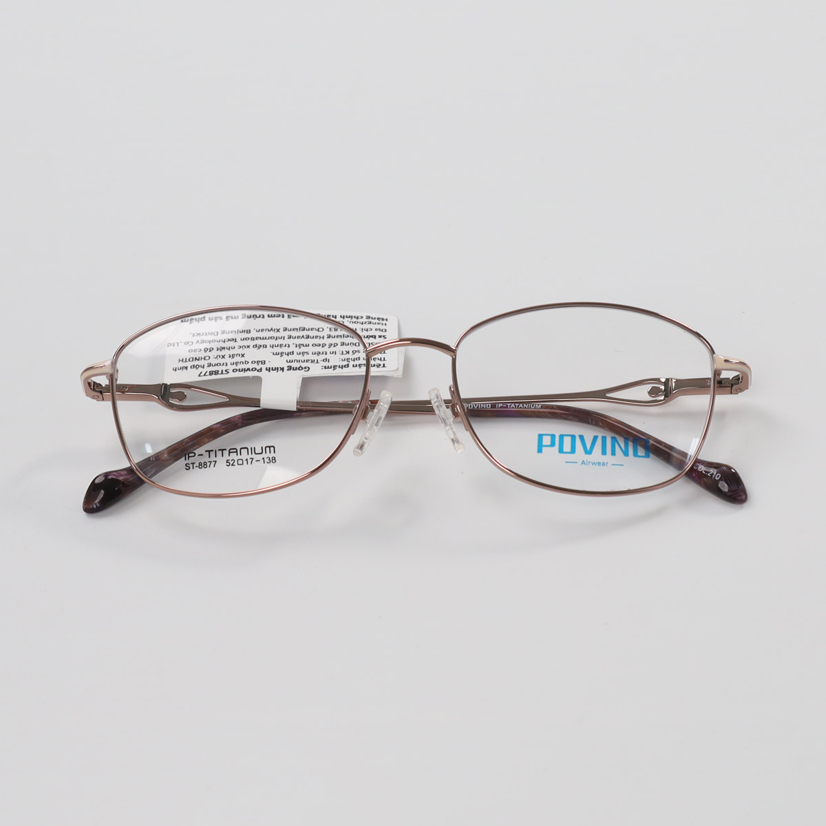 Gọng kính POVINO ST8877 - Ảnh 4