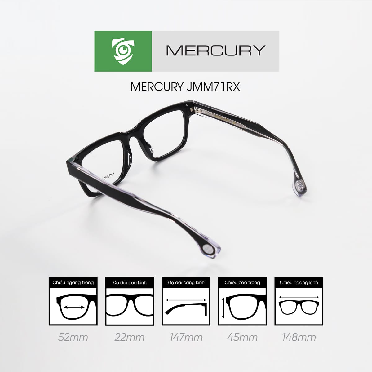 Gọng kính MERCURY JMM71RX - Ảnh 4