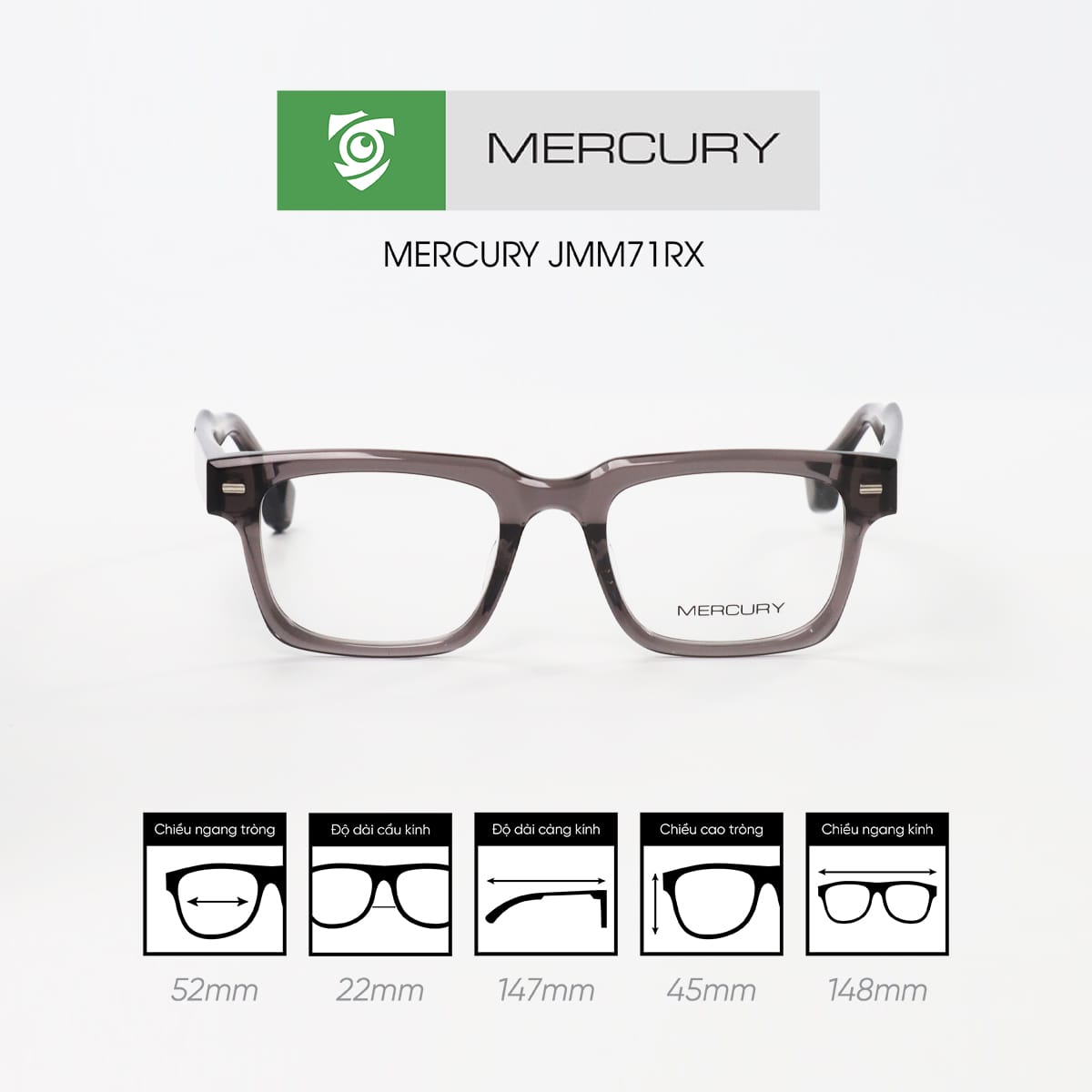 Gọng kính MERCURY JMM71RX - Ảnh 7