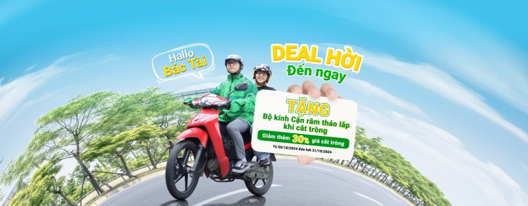 Hallo bác tài, deal hời đến ngay