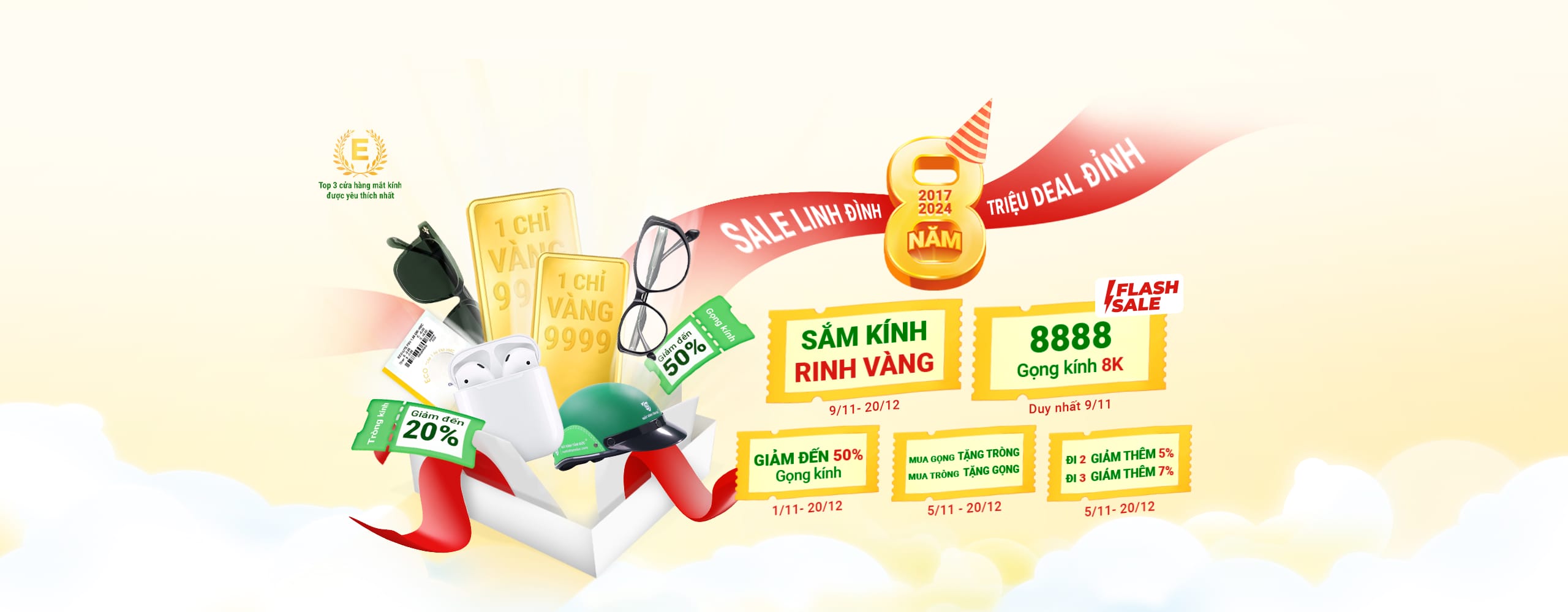 Chương trình khuyến mãi tháng 11