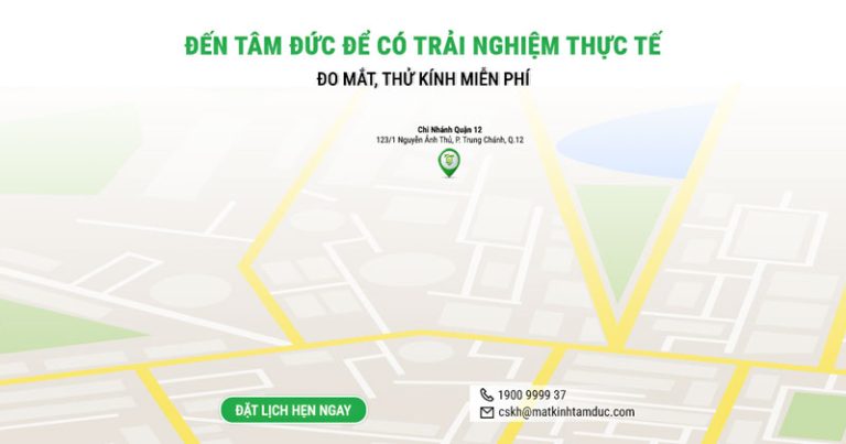 Địa cửa hàng mắt kính quận 12 của Tâm Đức
