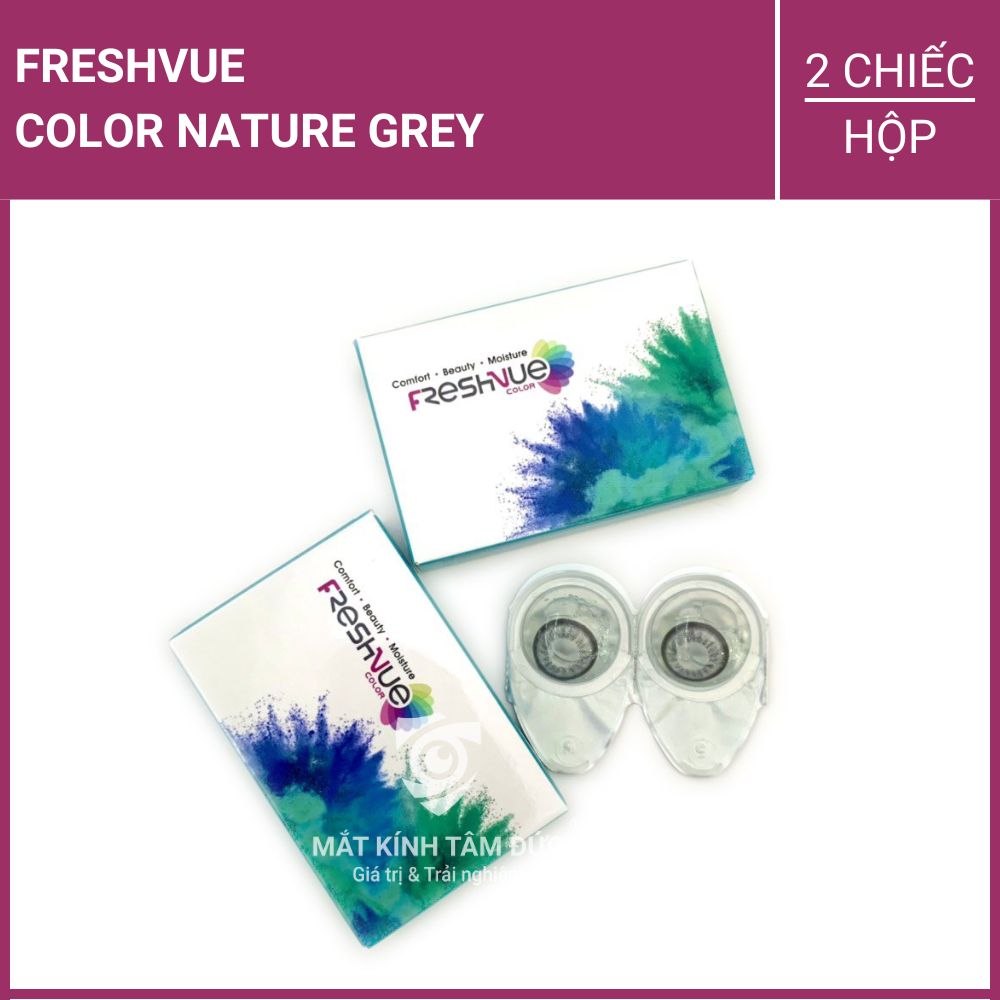 Kính áp tròng FreshVue Color Nature Grey