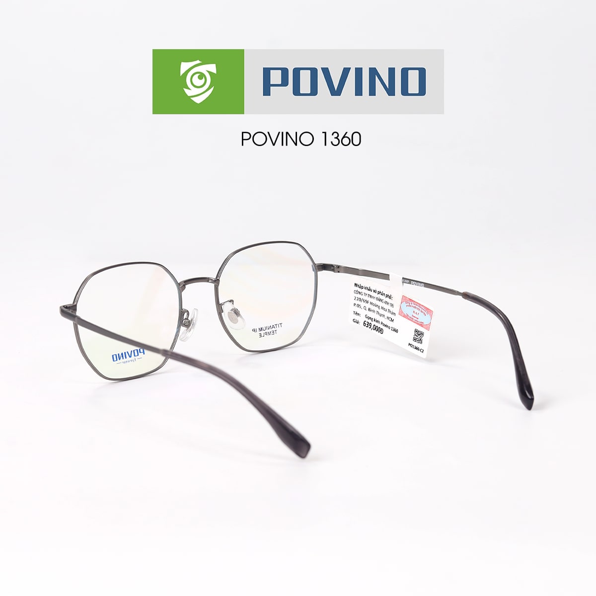 Gọng kính POVINO PO1360 - Ảnh 4