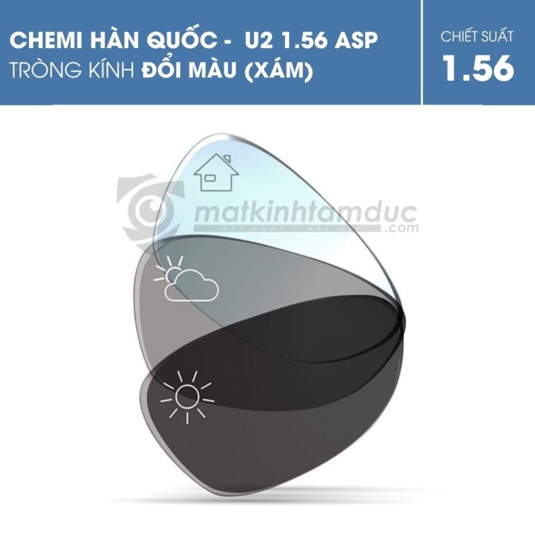 Tròng kính đổi màu Chemi Hàn Quốc